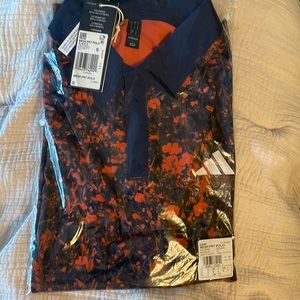 Adidas Mesh Print Polo